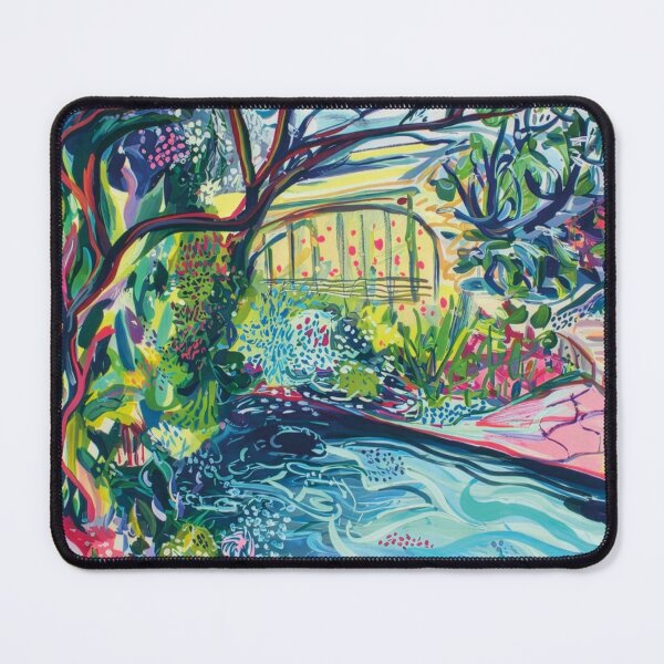 Item preview, Vibrant Whimsical Garden Illustration designed and sold by FortuneAndFrame.