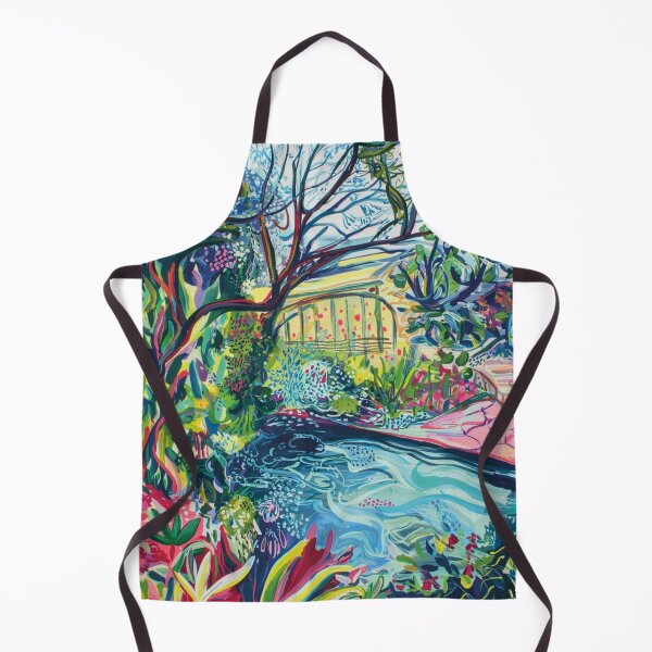 Item preview, Vibrant Whimsical Garden Illustration designed and sold by FortuneAndFrame.