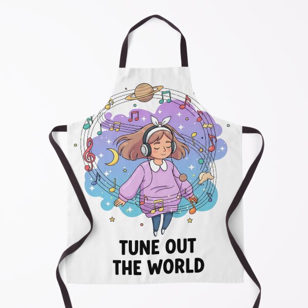 Item preview, Tune Out the World - Music and Space designed and sold by ziizart.