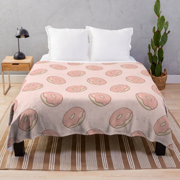 Item preview, Pink Donut Pattern designed and sold by The Innocent Ghost Project.
