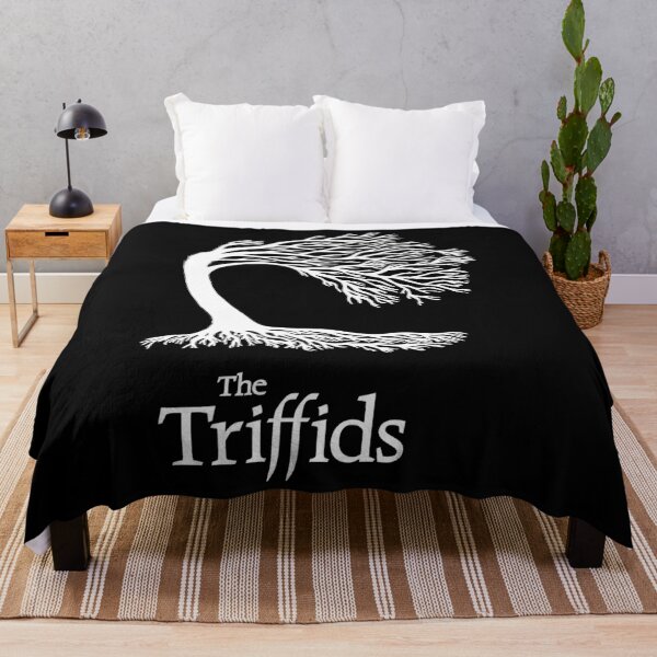 Item preview, Triffids Tree And Logo In White - Tree By Martyn P Casey designed and sold by MarliesVollmer.