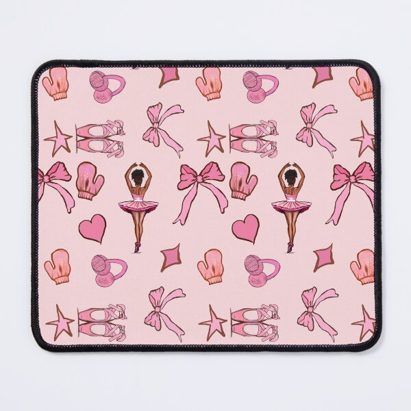 Item preview, Ballerina coquette pink Girly girl bows ribbons hearts stars and retro vintage stuff for girls designed and sold by Artonmytee.
