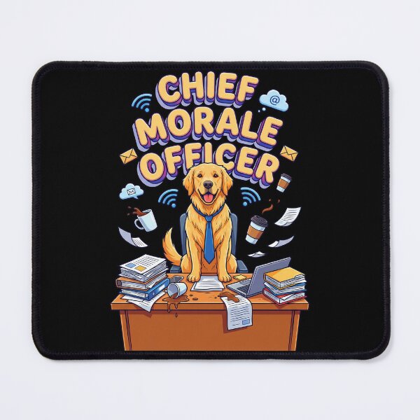 Item preview, Golden Retriever Remote Work Zoom Call Meeting Funny designed and sold by Tong4130.