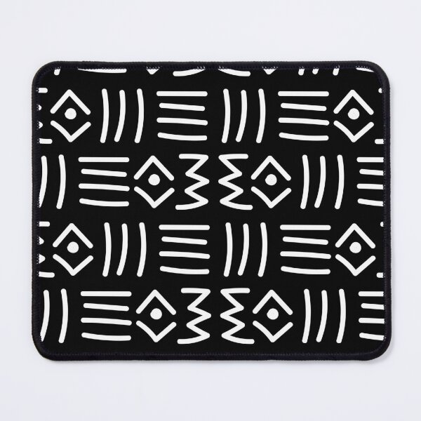 Item preview, Traditional Bogolan Pattern from Mali - Chic Ethnic Art designed and sold by Wolagno.