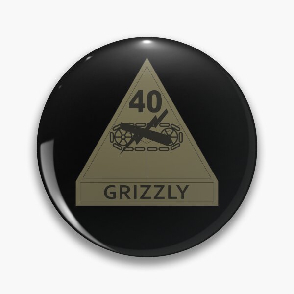 Item preview, Army - SSI - 40th Armored Division w Name Tape - Subdued X 300 designed and sold by Military Insignia Products.