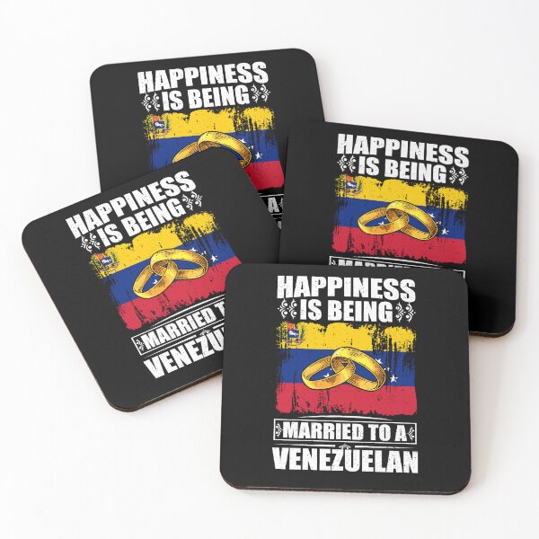 Item preview, Happiness Is Being Married To A Venezuelan   designed and sold by GabbyKash.