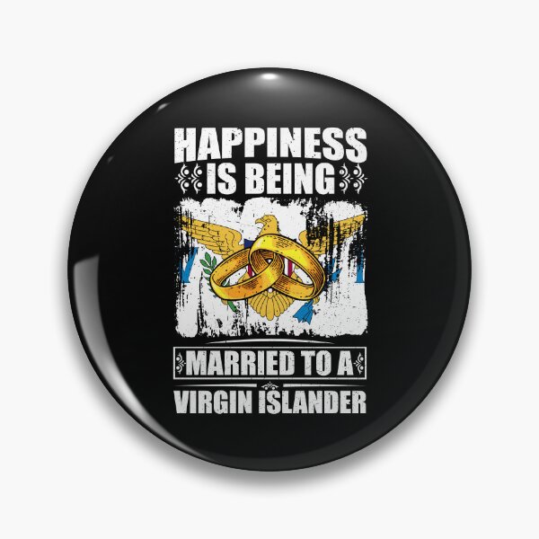 Item preview, Happiness Is Being Married To A Virgin Islander designed and sold by GabbyKash.