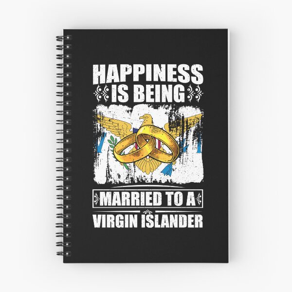 Item preview, Happiness Is Being Married To A Virgin Islander designed and sold by GabbyKash.