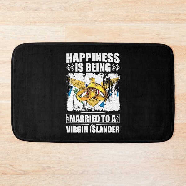 Item preview, Happiness Is Being Married To A Virgin Islander designed and sold by GabbyKash.