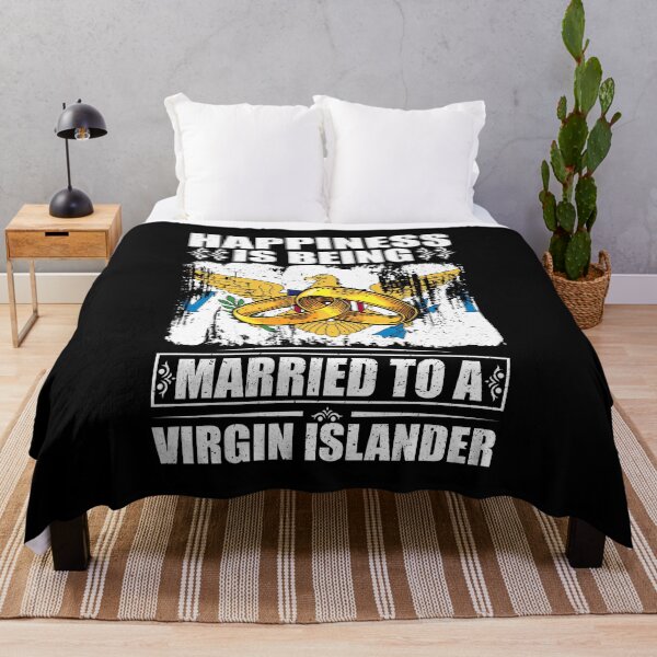Item preview, Happiness Is Being Married To A Virgin Islander designed and sold by GabbyKash.