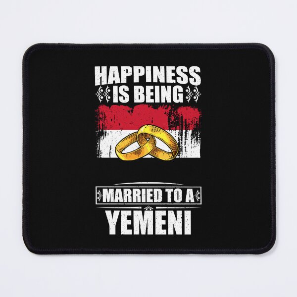 Item preview, Happiness Is Being Married To A Yemeni designed and sold by GabbyKash.