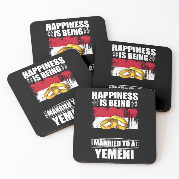 Item preview, Happiness Is Being Married To A Yemeni designed and sold by GabbyKash.