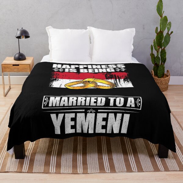 Item preview, Happiness Is Being Married To A Yemeni designed and sold by GabbyKash.