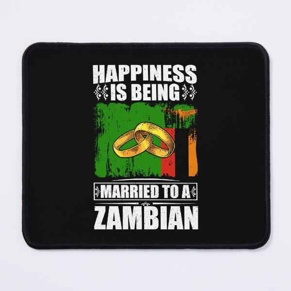 Item preview, Happiness Is Being Married To A Zambian designed and sold by GabbyKash.
