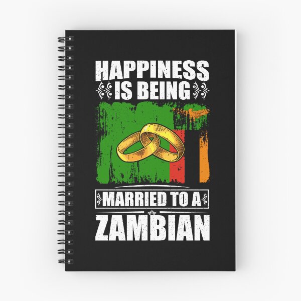 Item preview, Happiness Is Being Married To A Zambian  designed and sold by GabbyKash.
