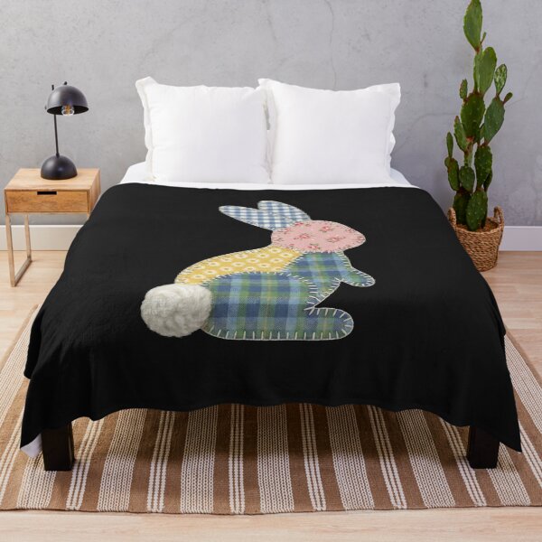 Item preview, Rustic Patchwork Bunny designed and sold by AdyKurniawan.