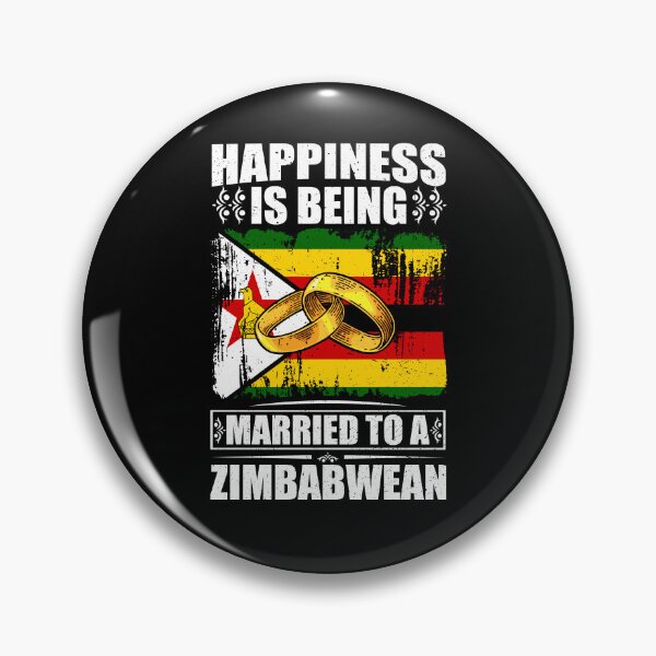 Item preview, Happiness Is Being Married To A Zimbabwean designed and sold by GabbyKash.