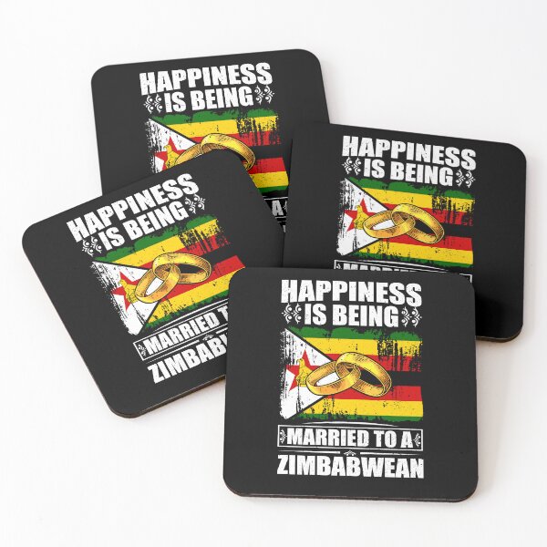 Item preview, Happiness Is Being Married To A Zimbabwean designed and sold by GabbyKash.