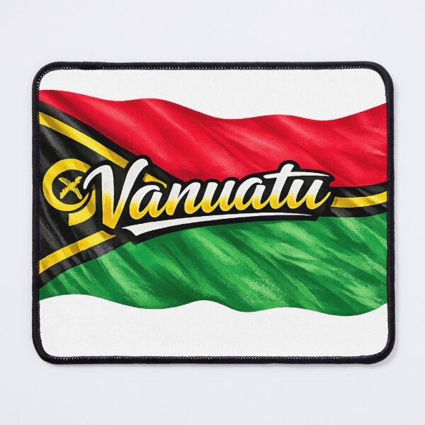 Item preview, Vanuatu Waving Flag Design – Vanuatu Pride Patriotic Island Nation Graphic designed and sold by GarnerSupplyCo.