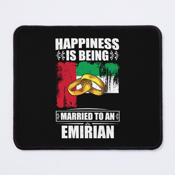 Item preview, Happiness Is Being Married To An Emirian designed and sold by GabbyKash.