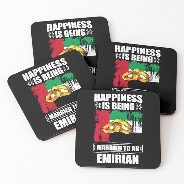 Item preview, Happiness Is Being Married To An Emirian  designed and sold by GabbyKash.