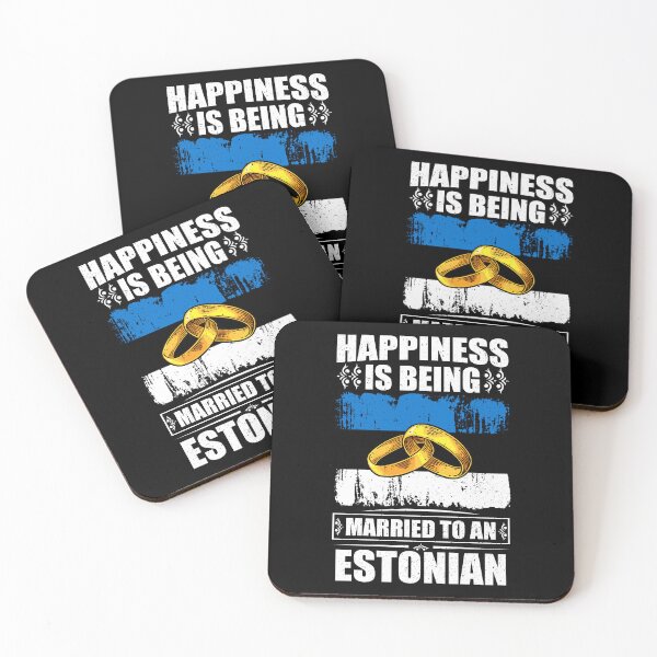 Item preview, Happiness Is Being Married To An Estonian  designed and sold by GabbyKash.