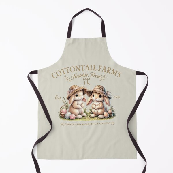 Item preview, Cottontail farms, cute easter bunny with basket, vintage designed and sold by Coolparrotgirl.