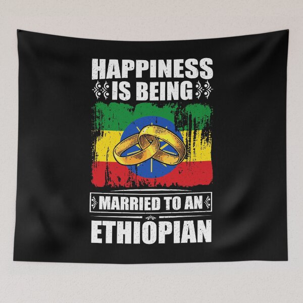 Item preview, Happiness Is Being Married To An Ethiopian designed and sold by GabbyKash.