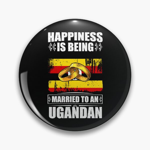 Item preview, Happiness Is Being Married To An Ugandan   designed and sold by GabbyKash.