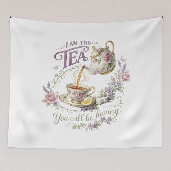 Item preview, Vintage I Am the Tea You Will Be Having  designed and sold by SHOPATOR.