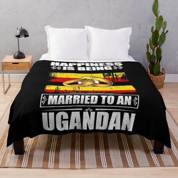 Item preview, Happiness Is Being Married To An Ugandan   designed and sold by GabbyKash.
