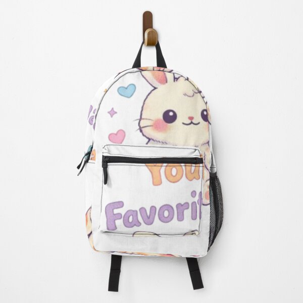 Item preview, You’re My Favourite Person – Cute Bunny and Cat Illustration designed and sold by Sanika arts .