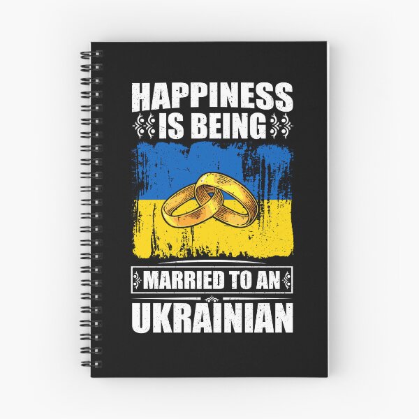 Item preview, Happiness Is Being Married To An Ukrainian  designed and sold by GabbyKash.