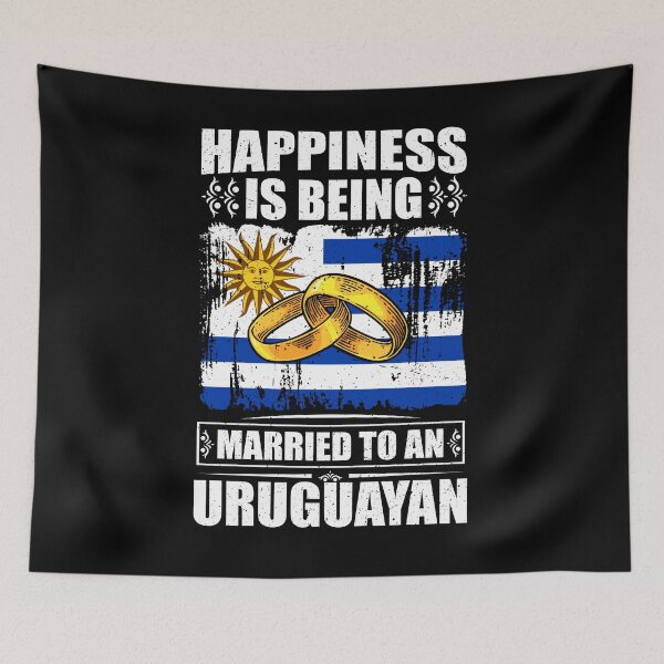 Item preview, Happiness Is Being Married To An Uruguayan  designed and sold by GabbyKash.