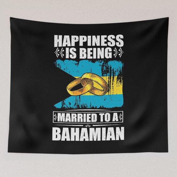 Item preview, Happiness Is Being Married To A bahamian  designed and sold by GabbyKash.
