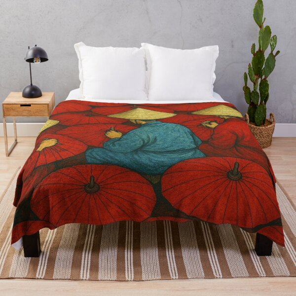 Item preview, Red umbrellas, quiet handiwork designed and sold by Sigtrix.
