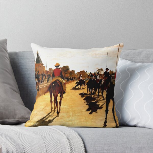 Item preview, Race Horses Before Grandstand: A Thrilling Pre-Race Moment  designed and sold by artdesignsnow.