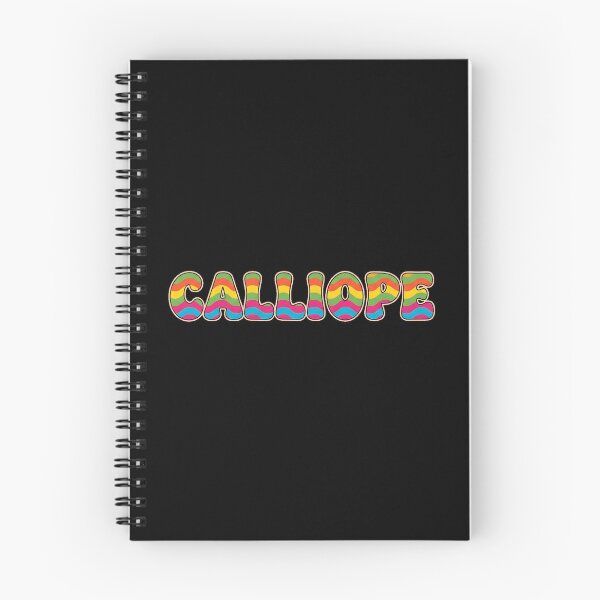Item preview, ❤️ Calliope Personalized Name Wavy Retro Shirt, Coffee Mug, Sticker Gift designed and sold by HelixPedia.
