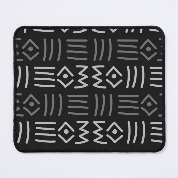 Item preview, Traditional Bogolan Pattern from Mali - Chic Ethnic Art designed and sold by Wolagno.