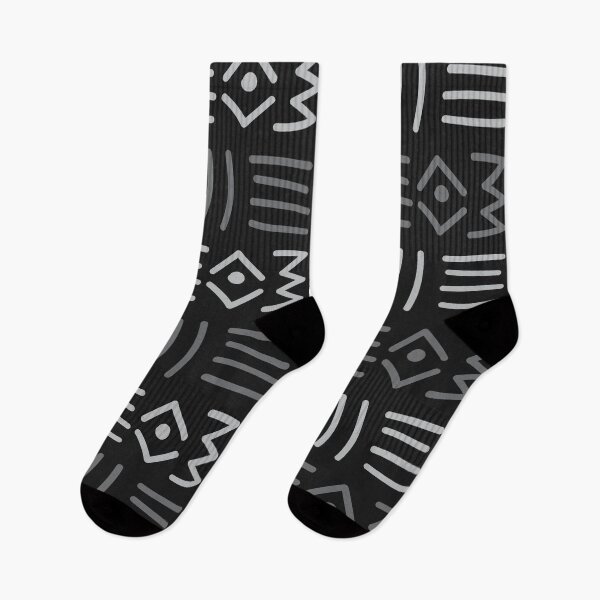 Item preview, Traditional Bogolan Pattern from Mali - Chic Ethnic Art designed and sold by Wolagno.