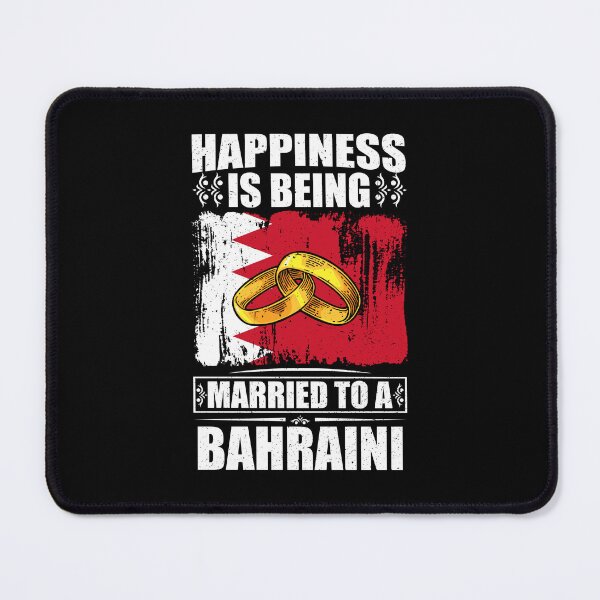 Item preview, Happiness Is Being Married To A Bahraini designed and sold by GabbyKash.