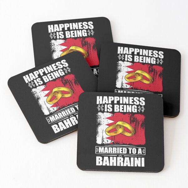 Item preview, Happiness Is Being Married To A Bahraini  designed and sold by GabbyKash.