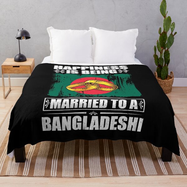 Item preview, Happiness Is Being Married To A Bangladeshi designed and sold by GabbyKash.