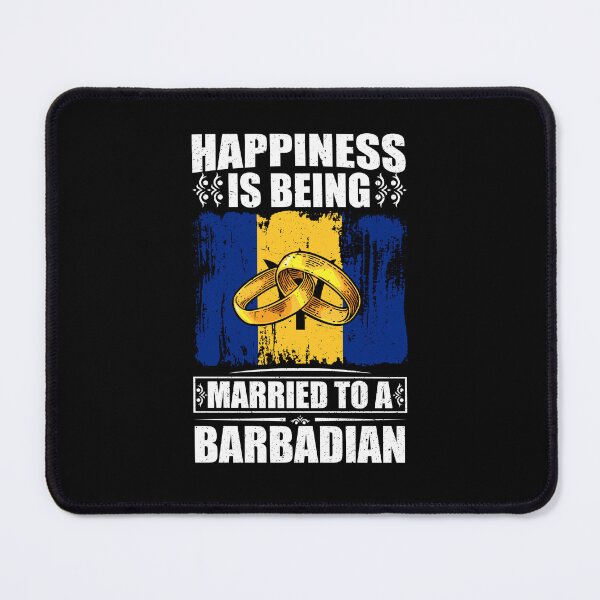 Item preview, Happiness Is Being Married To A Barbadian designed and sold by GabbyKash.