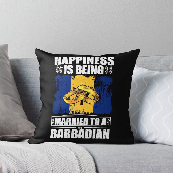 Item preview, Happiness Is Being Married To A Barbadian  designed and sold by GabbyKash.