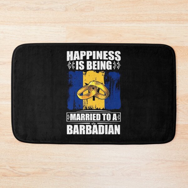 Item preview, Happiness Is Being Married To A Barbadian  designed and sold by GabbyKash.