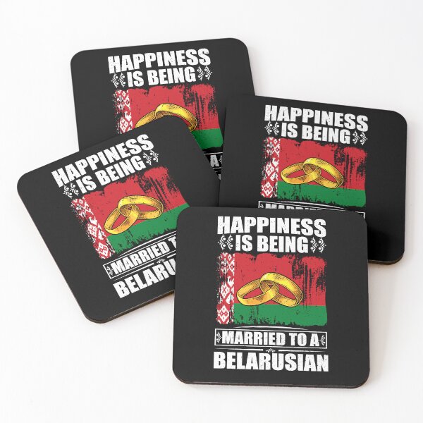 Item preview, Happiness Is Being Married To A Belarusian  designed and sold by GabbyKash.