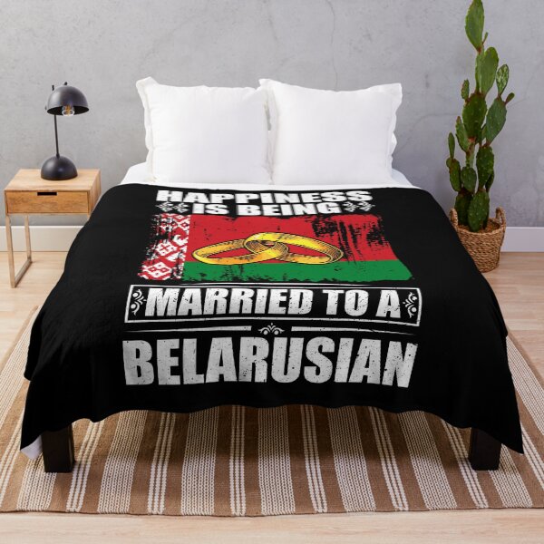 Item preview, Happiness Is Being Married To A Belarusian designed and sold by GabbyKash.