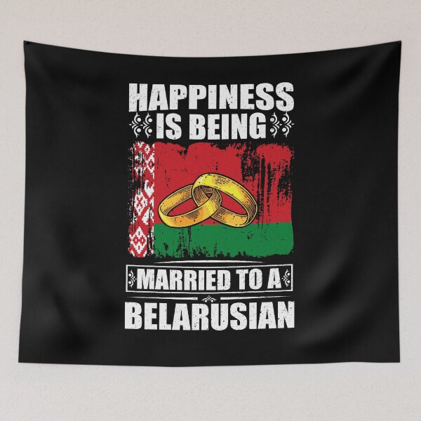 Item preview, Happiness Is Being Married To A Belarusian  designed and sold by GabbyKash.