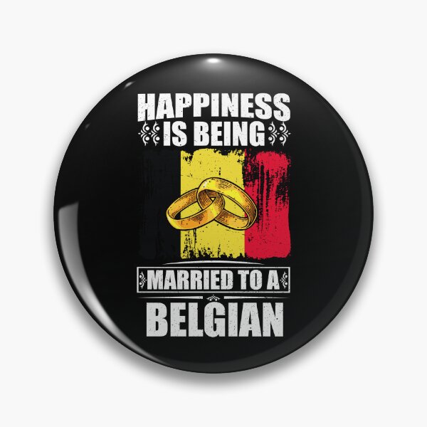 Item preview, Happiness Is Being Married To A Belgian  designed and sold by GabbyKash.